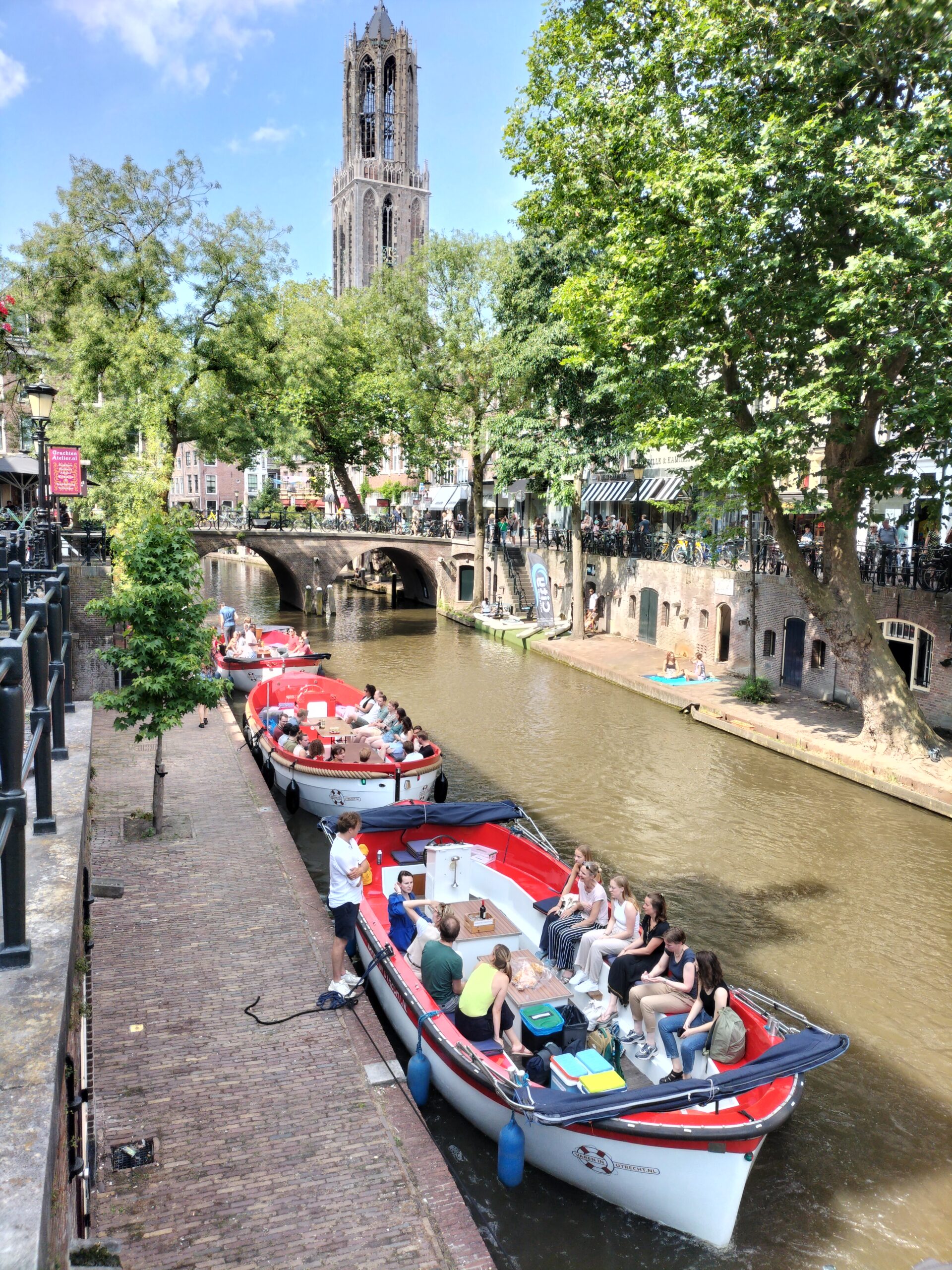 Bedrijfsuitje varen in Utrecht