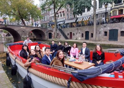Grachtentocht Utrecht (eigen catering)